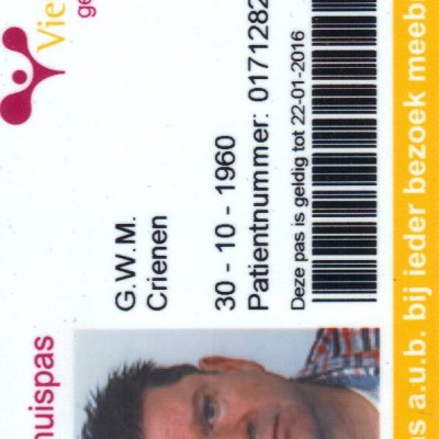 Talentcard van Ger Crienen