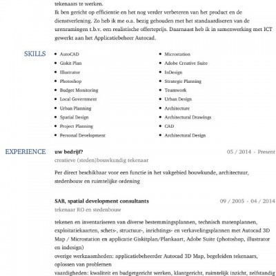 Talentcard van sabine terweij